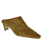 Wally Suede Heel Mule