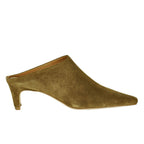 Wally Suede Heel Mule