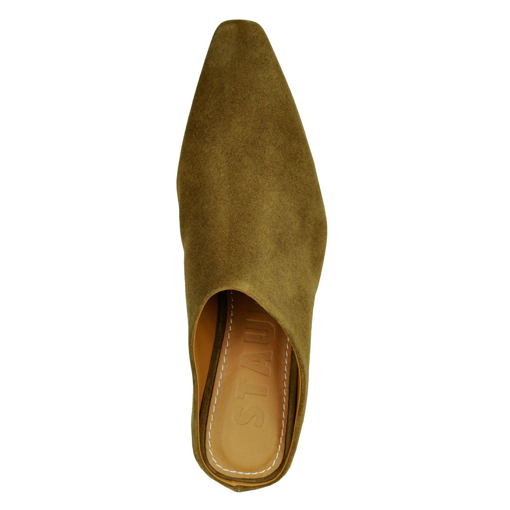 Wally Suede Heel Mule