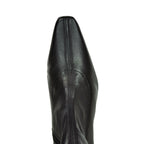 Wally-Sock Stretch Leather Ankle Boot