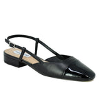 Belinda Leather Flat Slingback