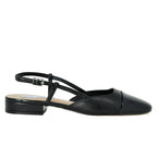 Belinda Leather Flat Slingback