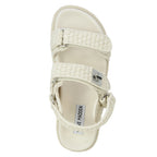 Big Mona Raffia Footbed Sandal