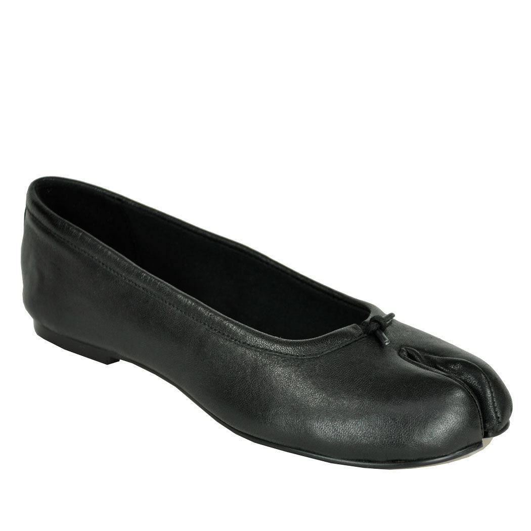 Calico Leather Split Ballet Flat – Footnotes