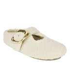 Cloudy-Fur Fur Strap Flat