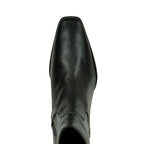 Daney Leather Heel Boot