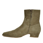 Dorene Suede Heel Bootie