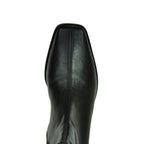 Eralyn Synthetic Stack Heel Boot