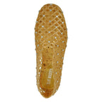 Grove-R Rhinestone Closed Flat Jelly
