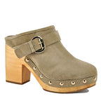 Hilde Suede High Clog