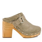 Hilde Suede High Clog