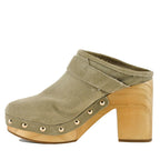 Hilde Suede High Clog