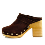 Hilde Suede High Clog