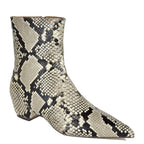 Karlson Snake Pointed Toe Ankle Boot