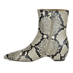 Karlson Snake Pointed Toe Ankle Boot
