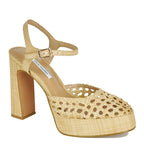 Lexie-Raff Raffia Platform Heel