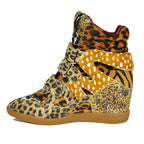 Mavis Animal Print Wedge Sneaker