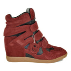 Mavis Velcro Wedge Combo Sneaker