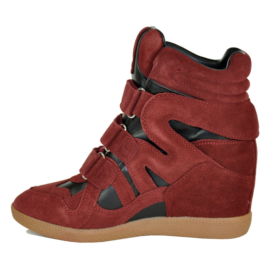 Mavis Velcro Wedge Combo Sneaker