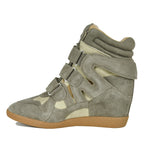 Mavis Velcro Wedge Combo Sneaker