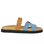 Mayven Denim Footbed Slide