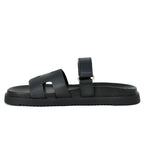 Mayven Leather Footbed Slide