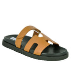 Mayven Leather Footbed Slide