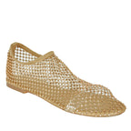 Mino-R Rhinestone Mesh Flat