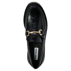 Mistor Leather Ornament Flat Loafer