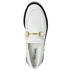 Mistor Leather Ornament Flat Loafer