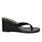 Playing Suede Wedge Thong