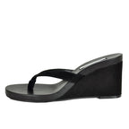 Playing Suede Wedge Thong
