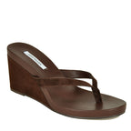 Playing Suede Wedge Thong