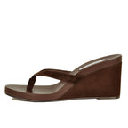 Playing Suede Wedge Thong