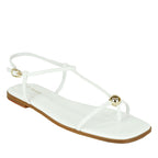 Ritzy Strappy Flat Sandal