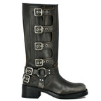 Rocky Leather Tall Buckles Boot