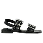 Sandria Flat Double Buckle Sandal