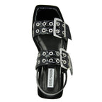 Sandria Flat Double Buckle Sandal