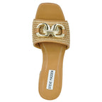 Santana Raffia Heel Slide