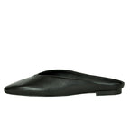 Sherman Leather Flat Mule