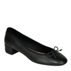 Steffi Leather Block Heel Pump