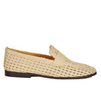Stewart Raffia Closed Flat