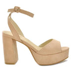 Theresa Suede Platform Sandal