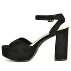 Theresa Suede Platform Sandal