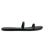 Gemma Leather Flat Slide