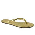 Glitters Leather Thong Sandal