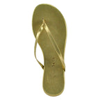 Glitters Leather Thong Sandal