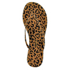 Studio Exotics Printed Leather Flat Thong