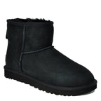 Classic Mini II Suede Shearling Bootie