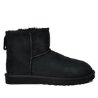 Classic Mini II Suede Shearling Bootie